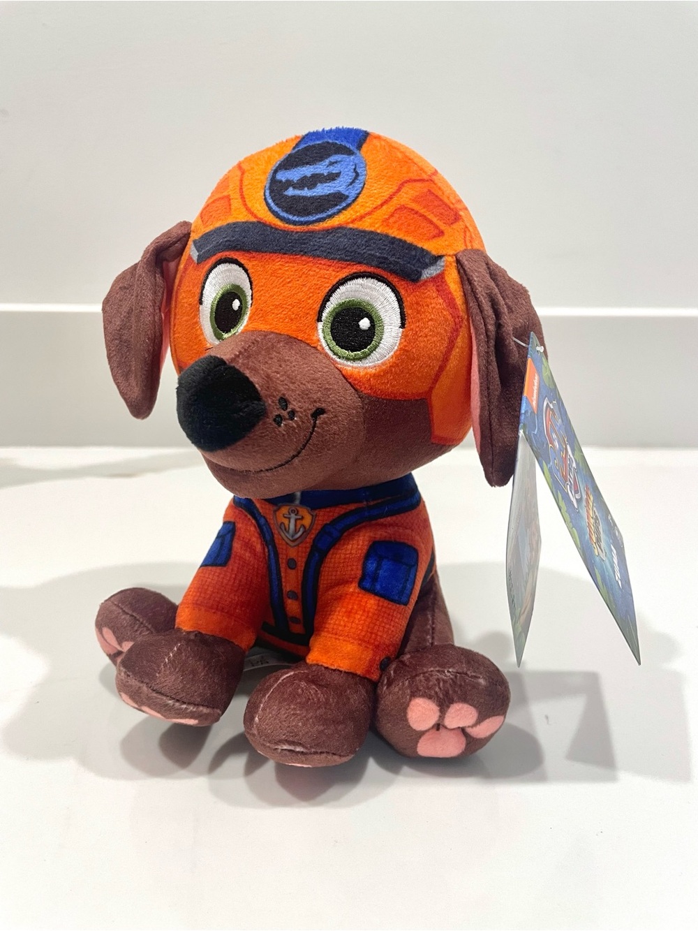 🟤2/$25 NEW Paw Patrol Jungle Pups Zuma Plush Toy